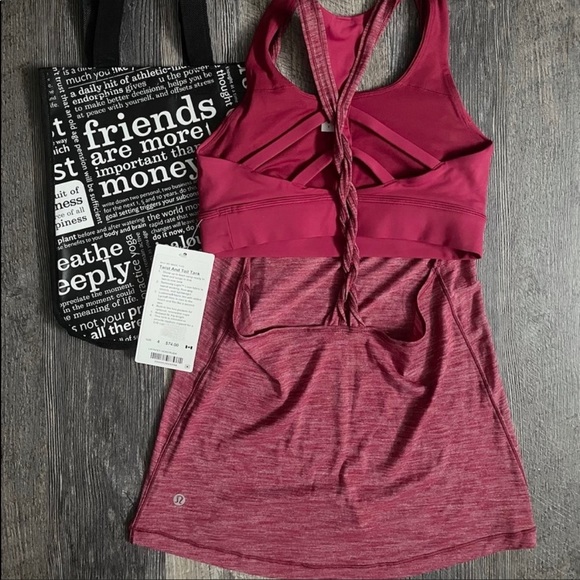 NWT Lululemon Twist n Toil tank - Picture 3 of 4